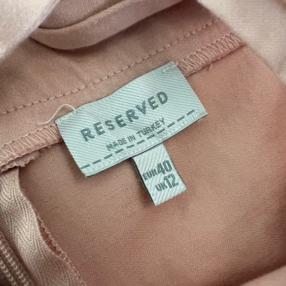 Cotton Dusty Powder Pastel Pink Ruffle Bow Tie Strap Summer Ballerina Midi Dress - Picture 10 of 10